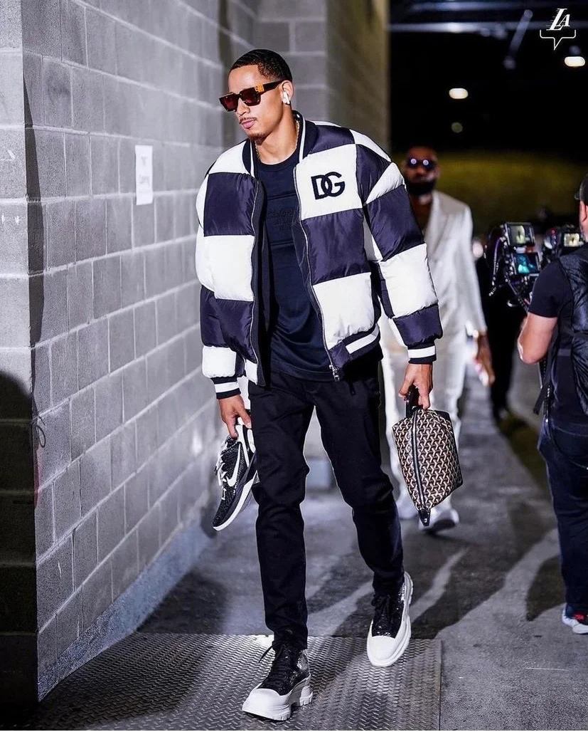 Athlete styling look one